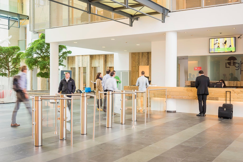 The Role of Lobby Turnstiles in Enhancing Visitor Management