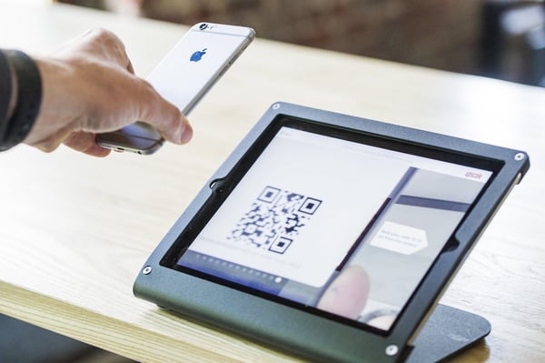 QR code touchless check-in Proxyclick
