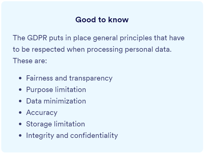 gdpr and visitor management